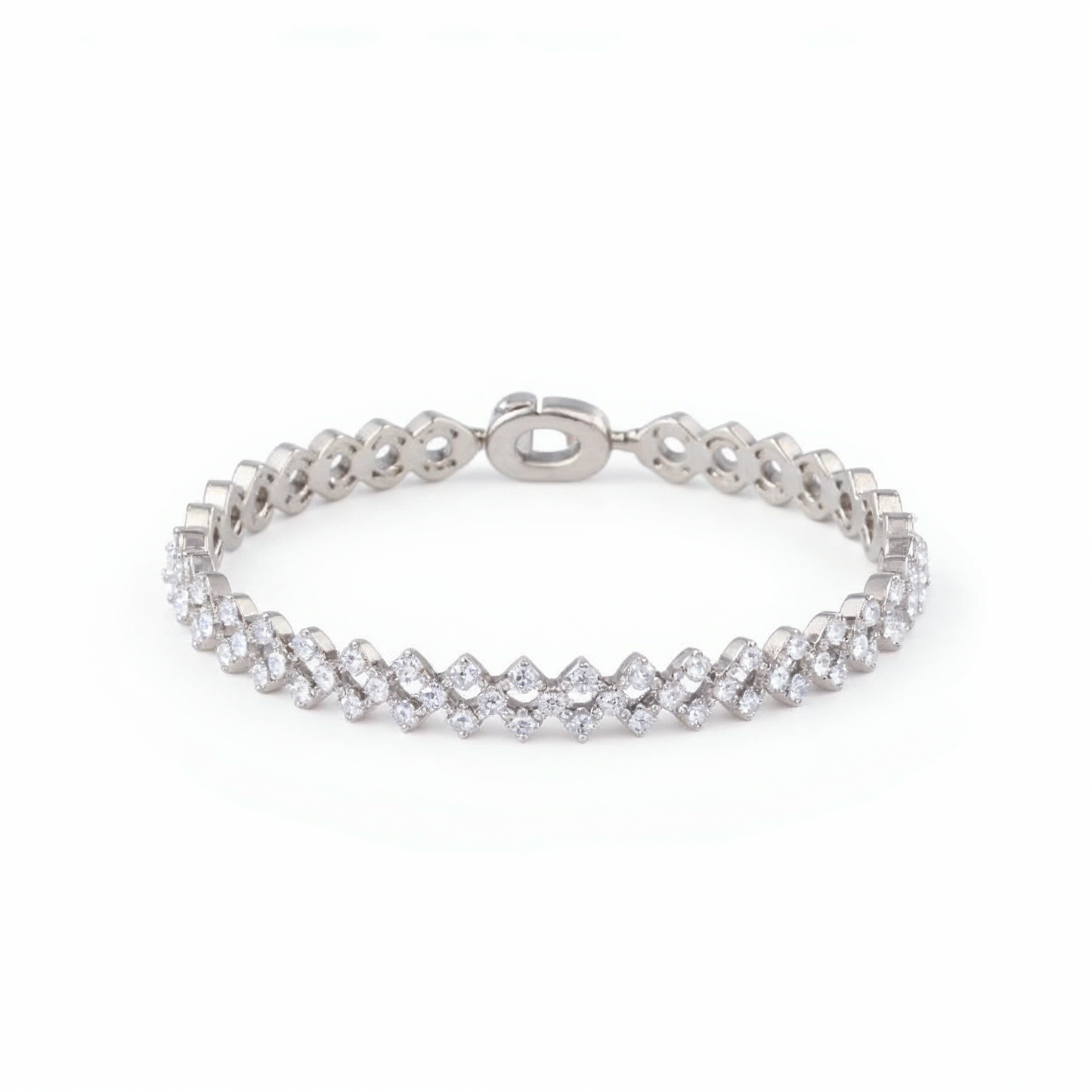 5 ct to 20 ct Diana Link Tennis Bracelet in 10k Gold