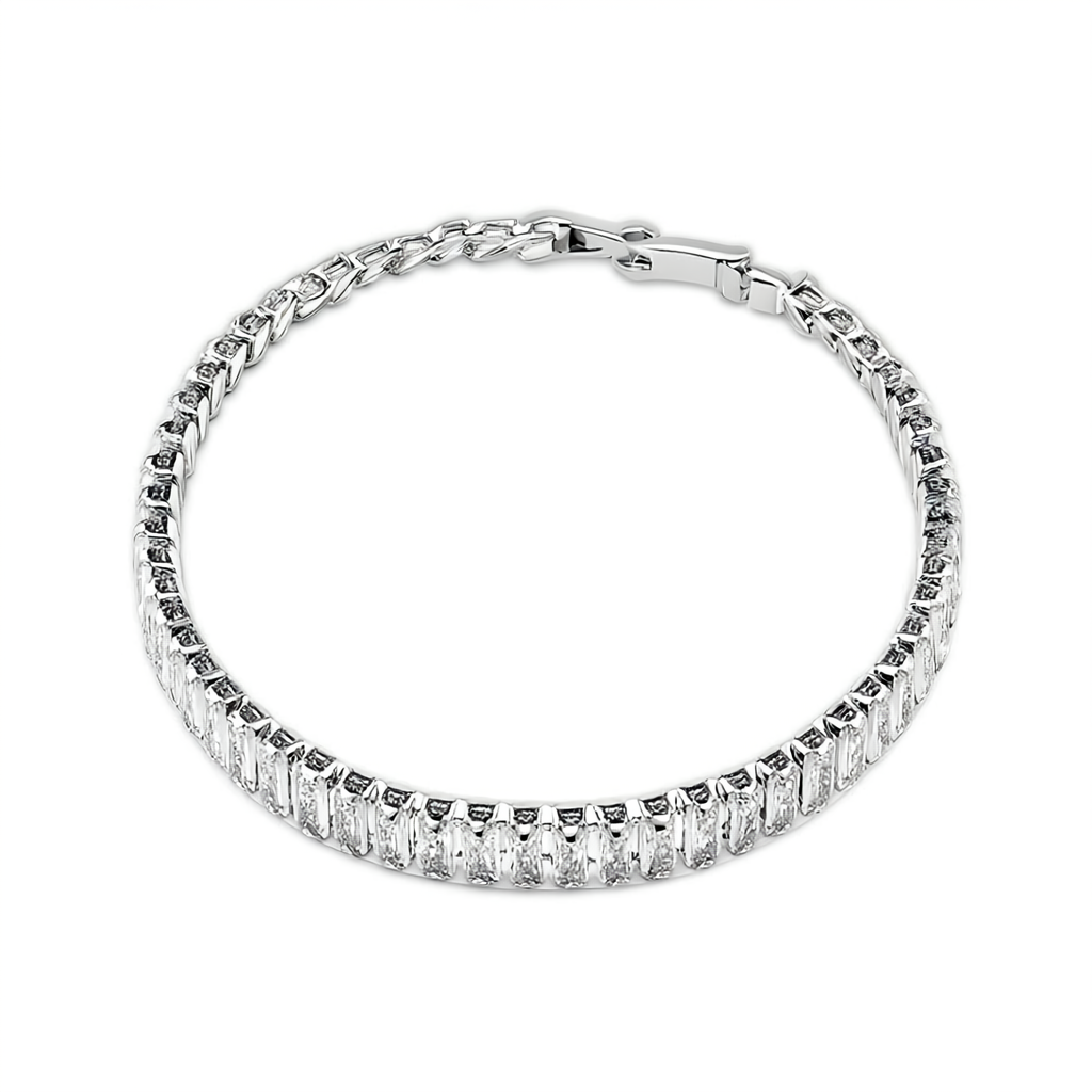 5 Ct to 20 Ct Emerald Tennis Bracelet in 10k Gold