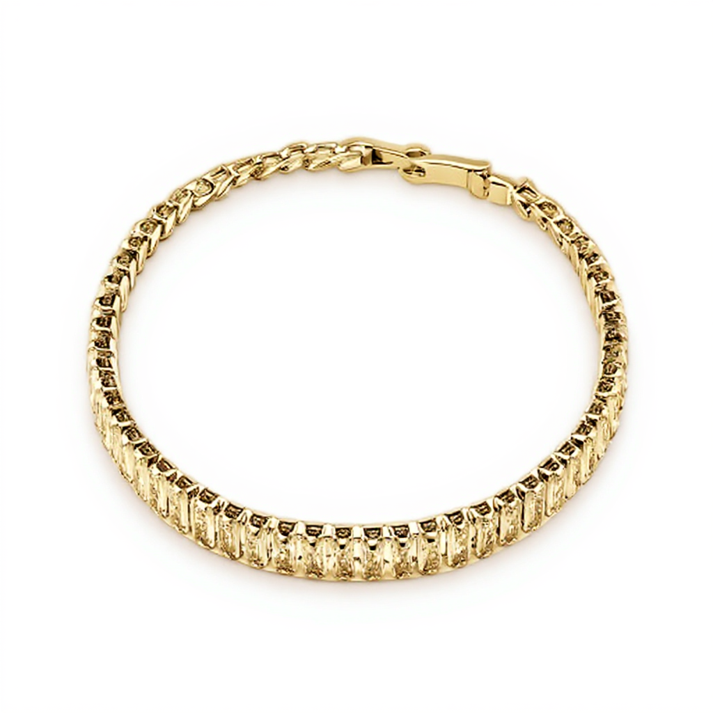5 Ct to 20 Ct Emerald Tennis Bracelet in 10k Gold