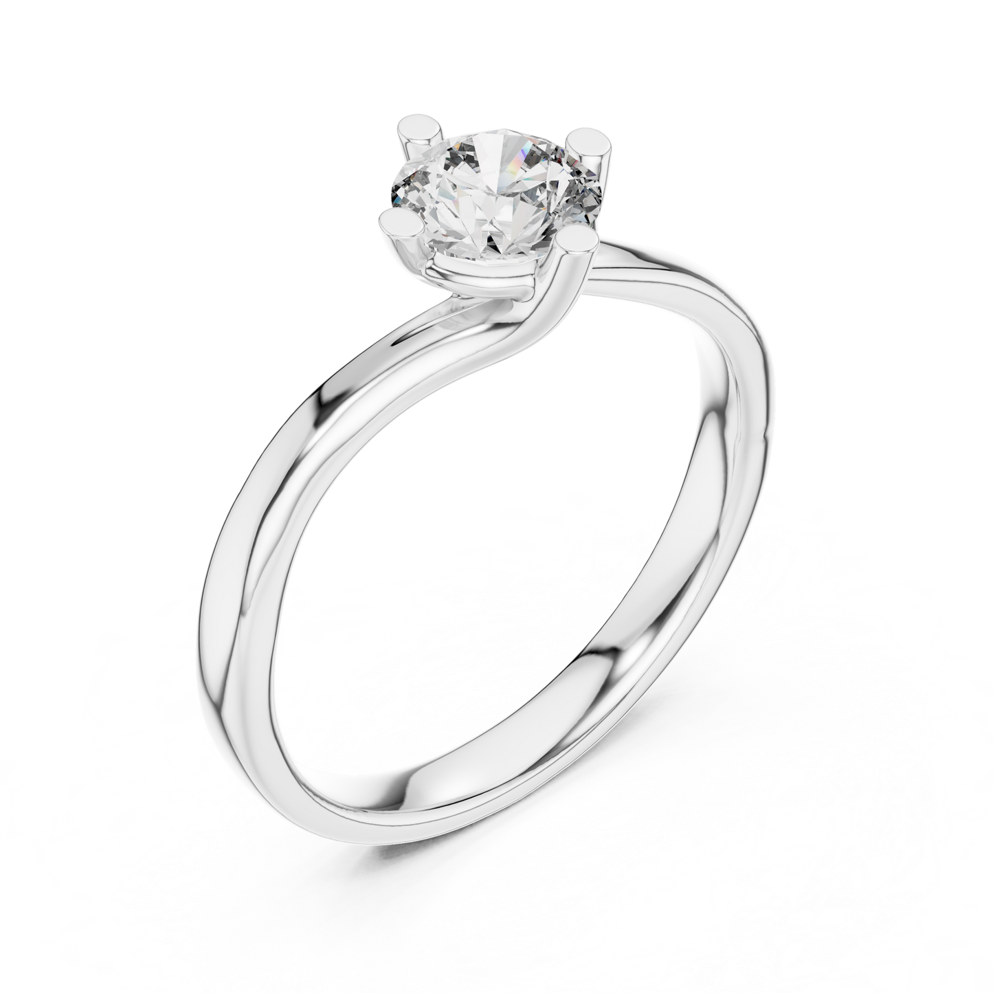 2 ct to 8 ct Diavont Classic Solitaire Ring Mounting