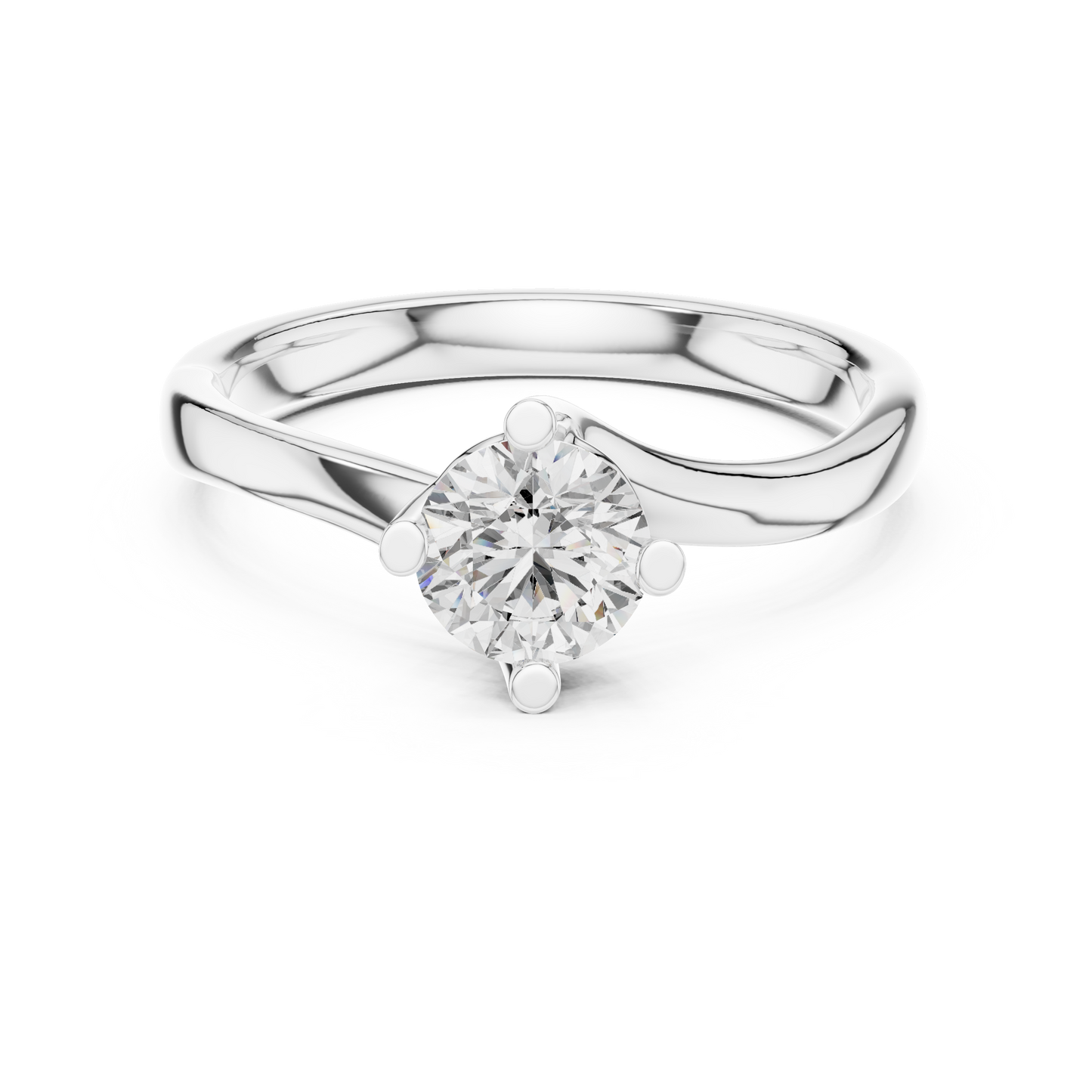 2 ct to 8 ct Diavont Classic Solitaire Ring Mounting