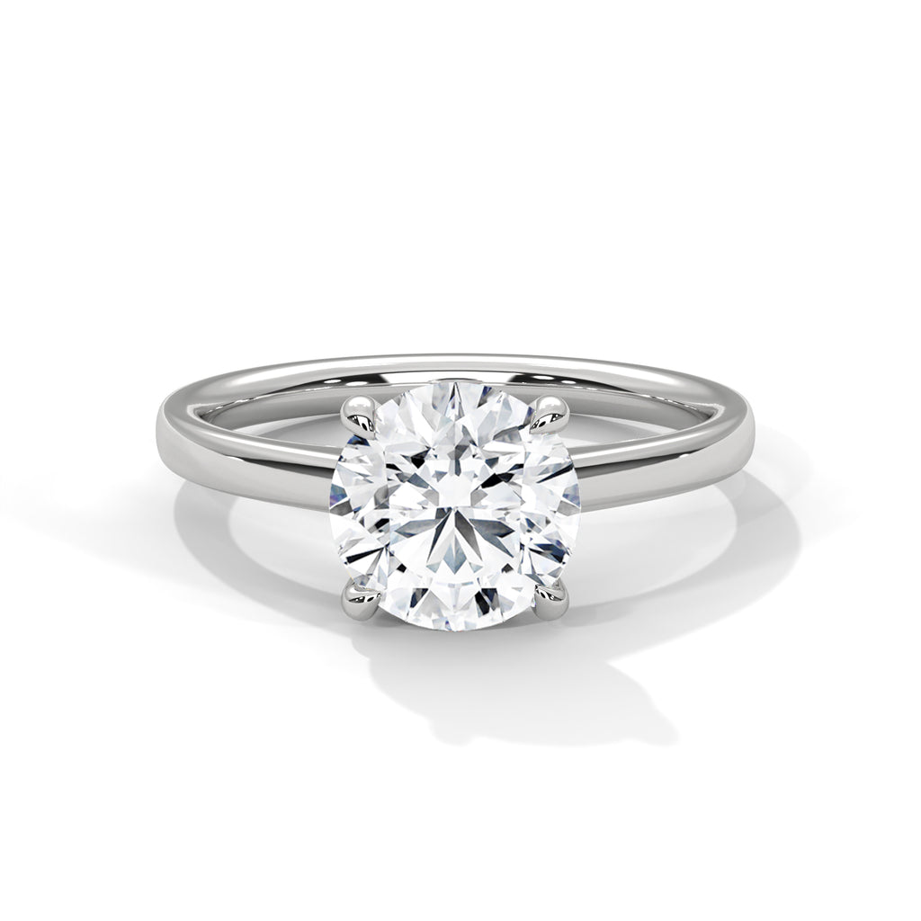 Classic Round Solitaire Ring