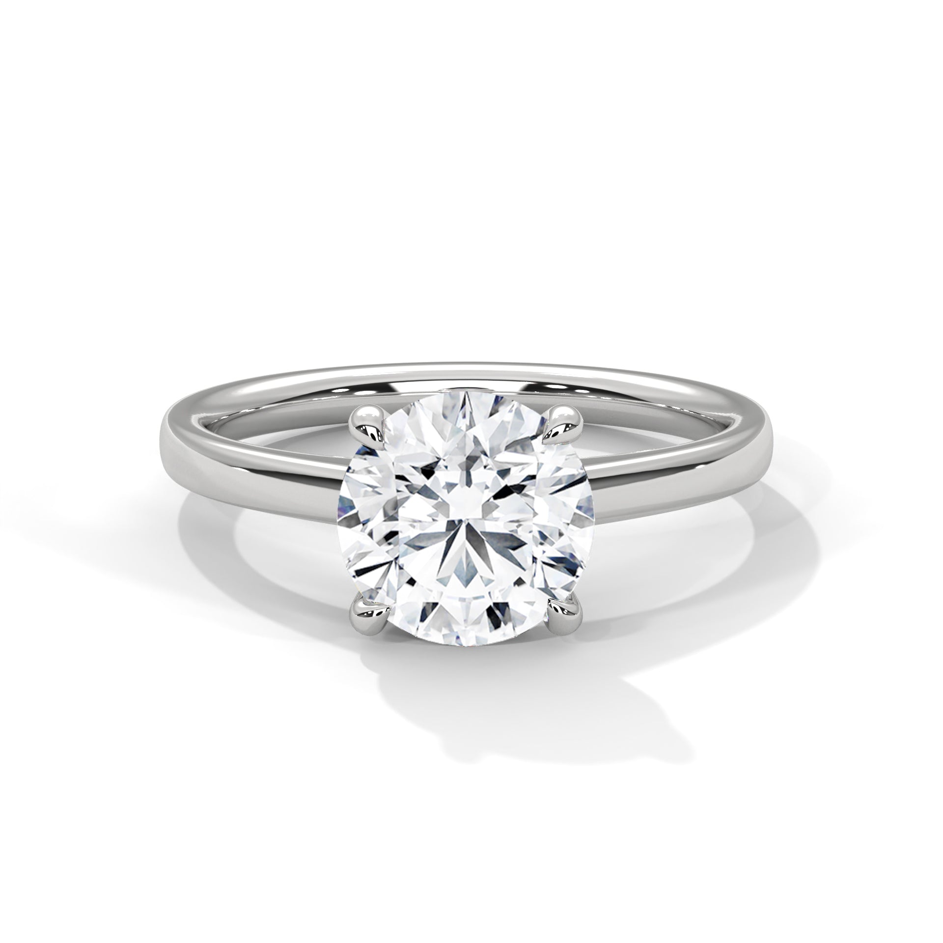 Classic Round Solitaire Ring