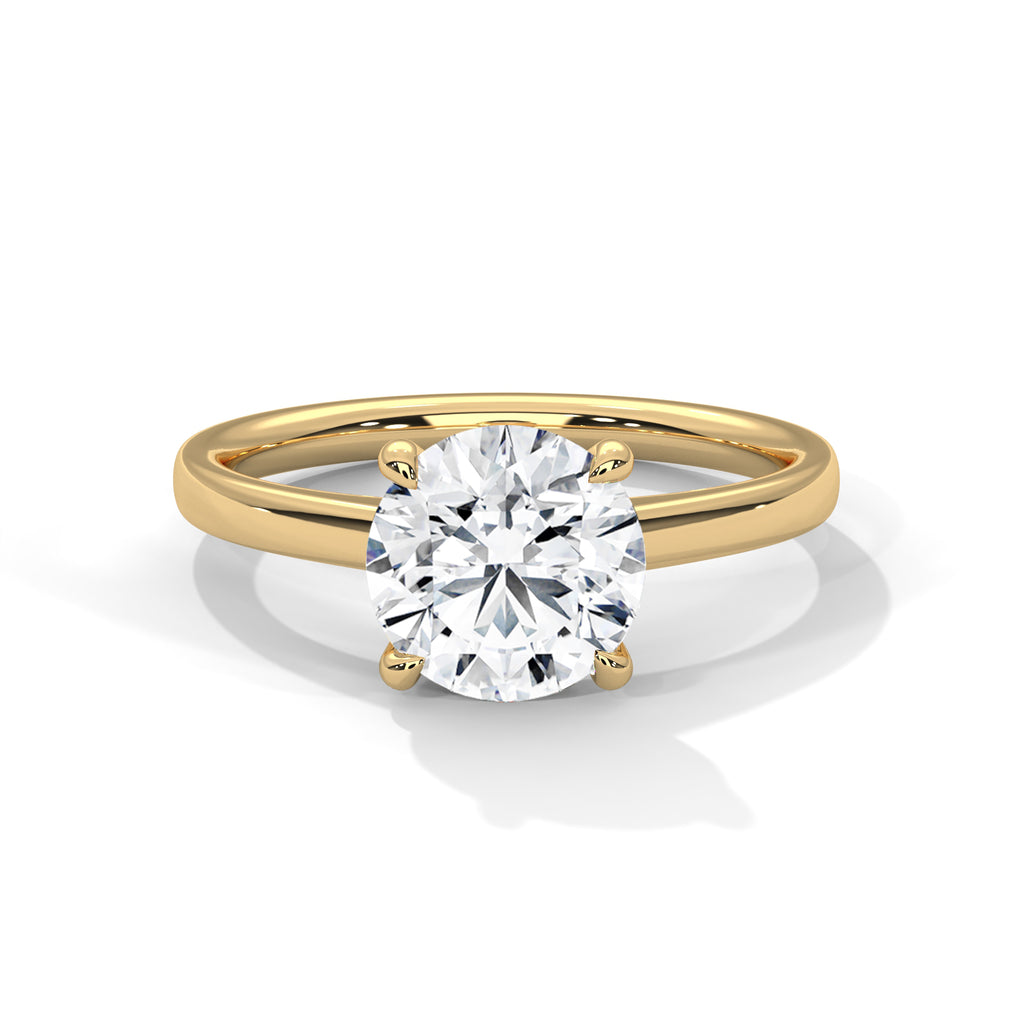 Classic Round Solitaire Ring
