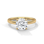 Classic Round Solitaire Ring