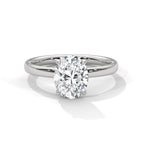 Oval Cut Solitaire Ring