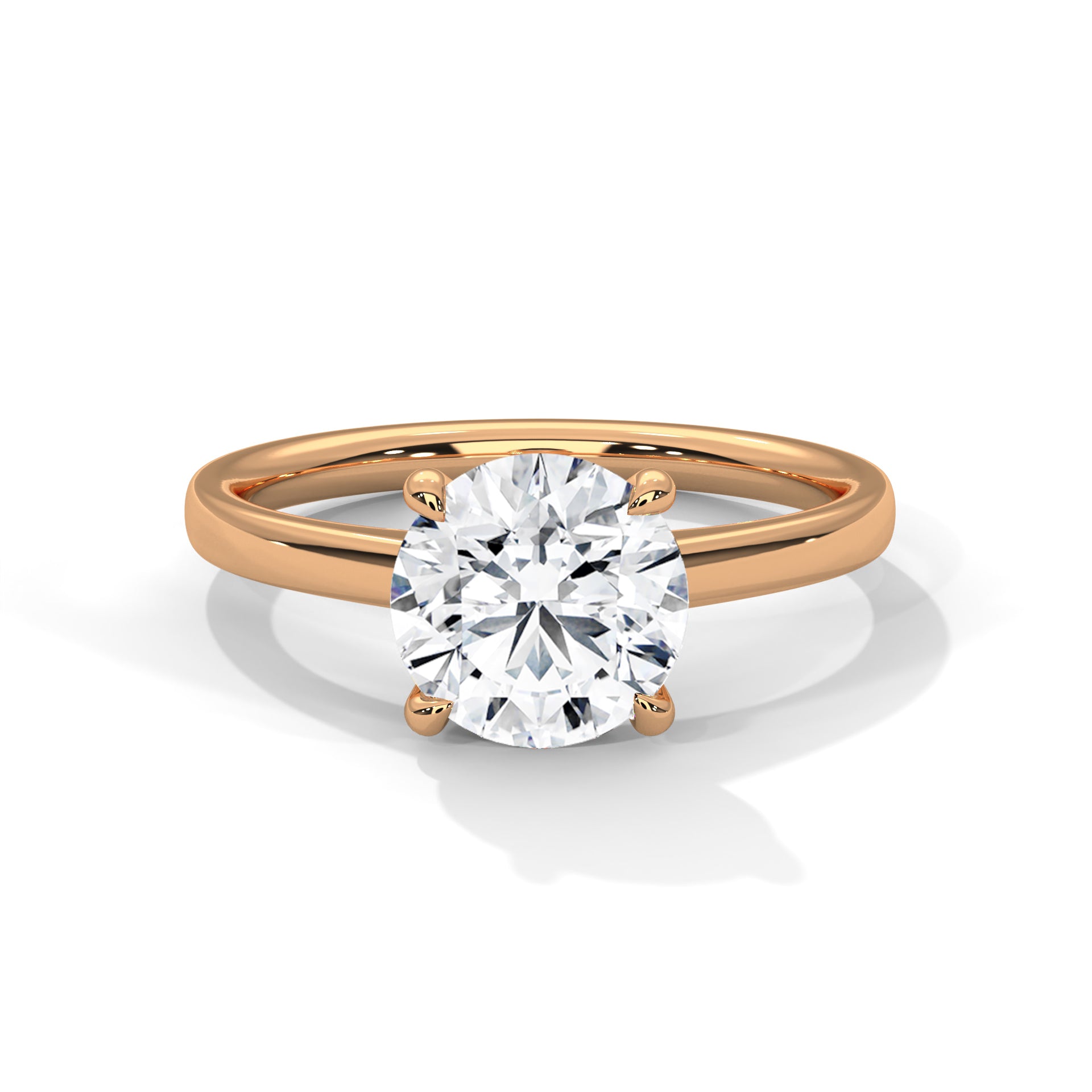 Classic Round Solitaire Ring