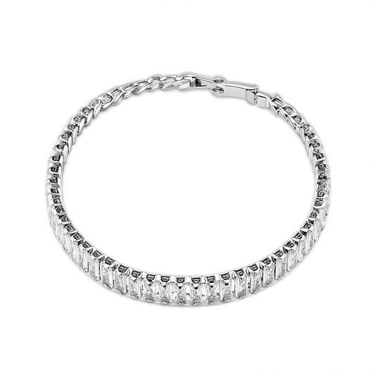 5 Ct to 20 Ct Emerald Tennis Bracelet in 10k Gold