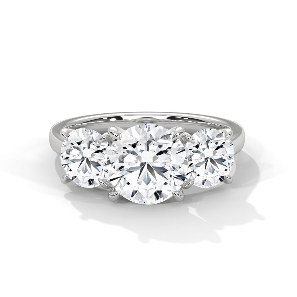 Threestone Ring
