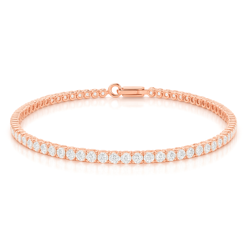 2 Carat to 20 Carat Tennis Bracelet in 10k Gold