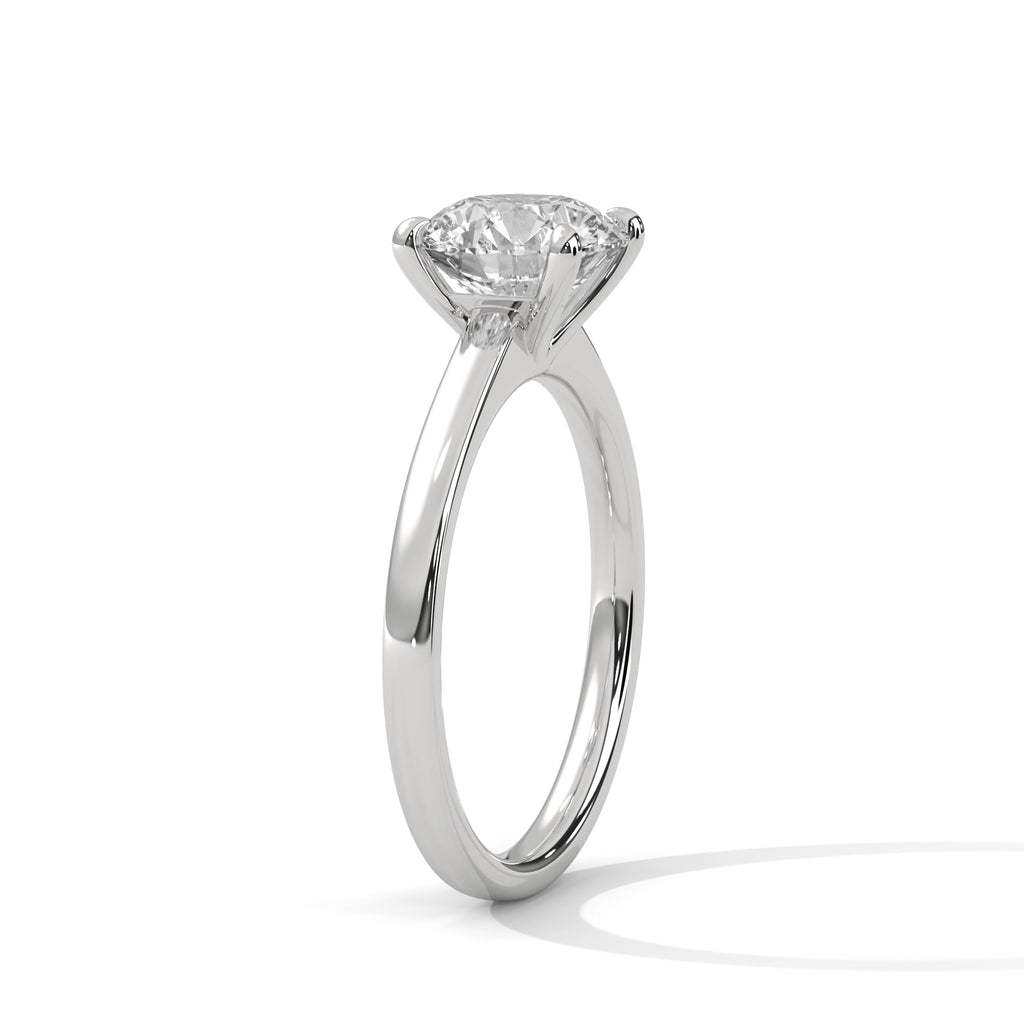 Classic Round Solitaire Ring
