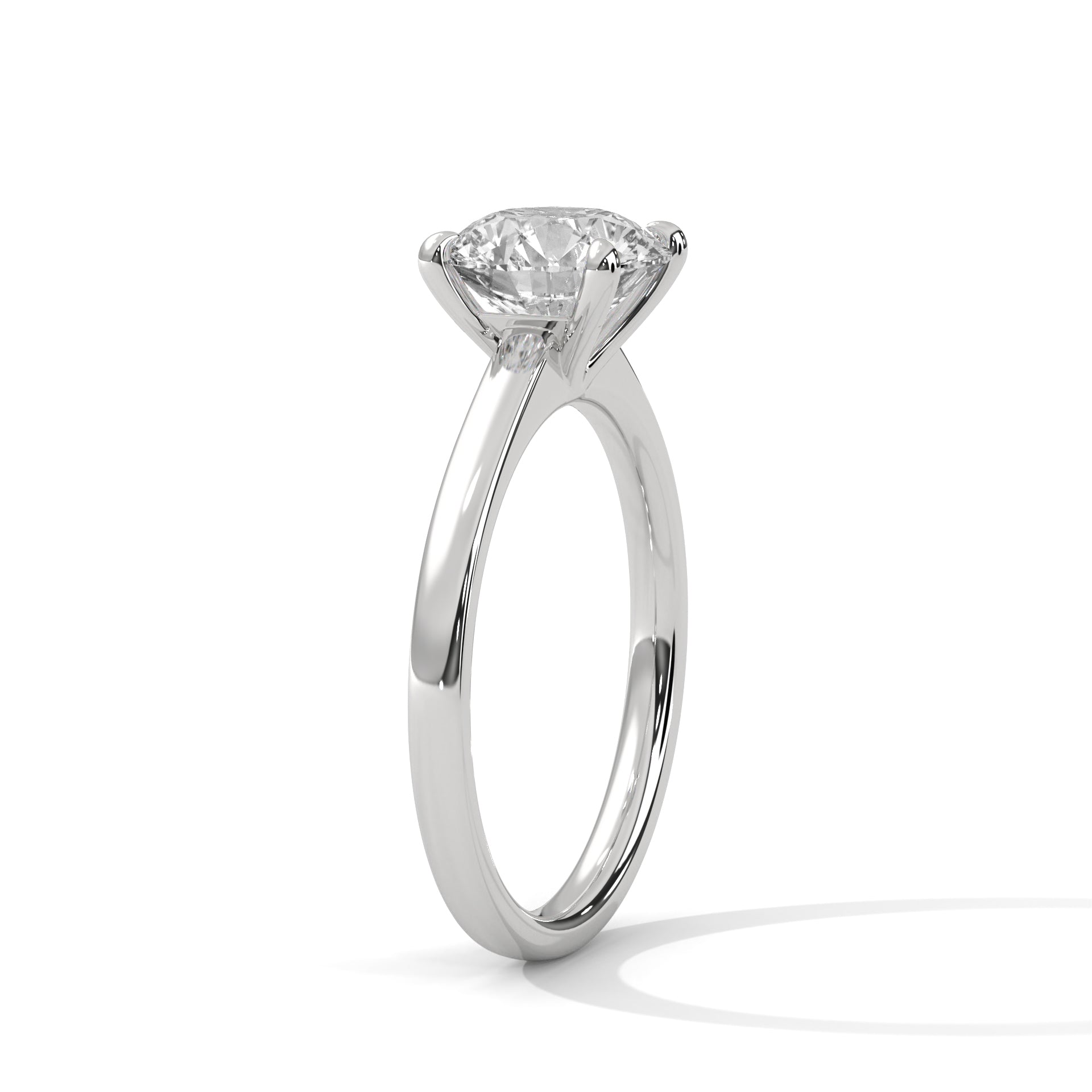Classic Round Solitaire Ring