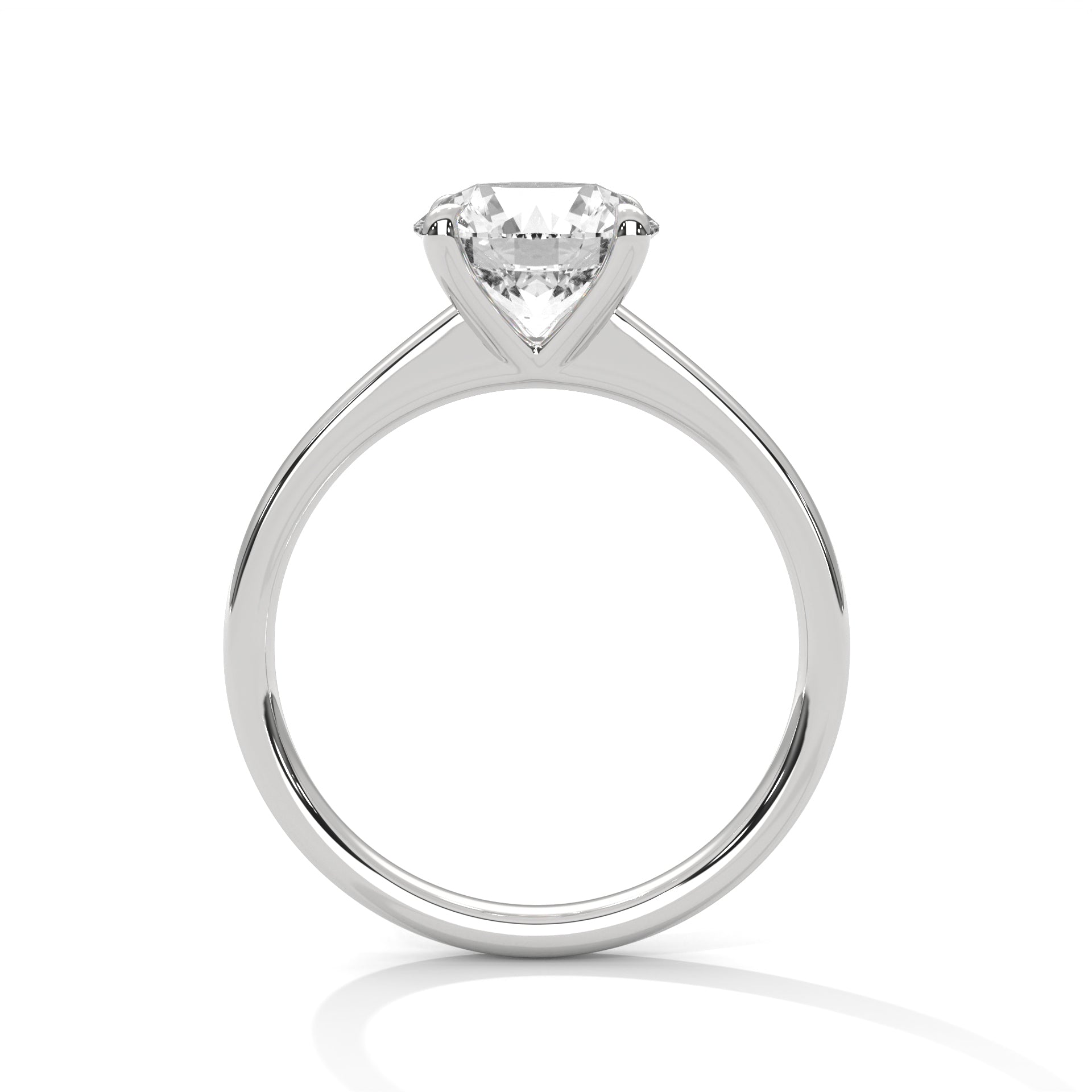 Classic Round Solitaire Ring