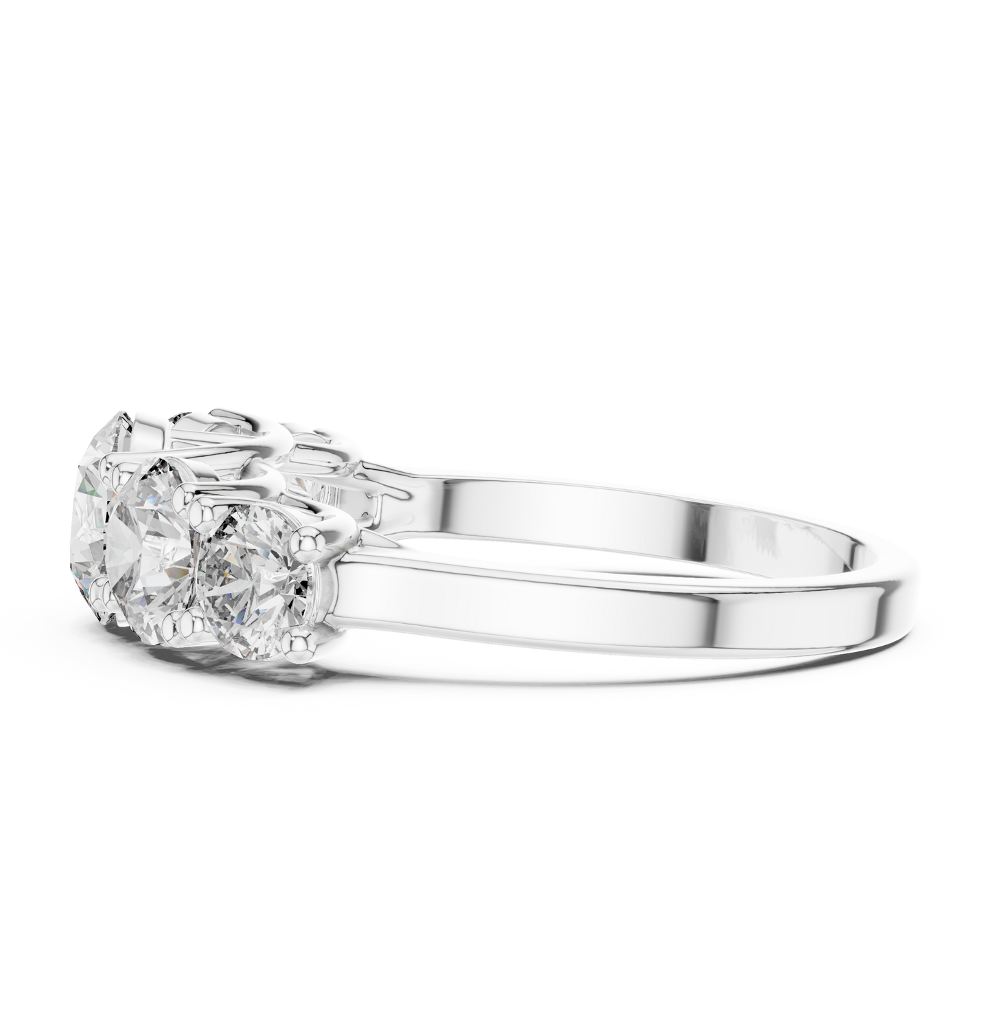 3 ct to 7 ct Diavont Five-Stone Ring