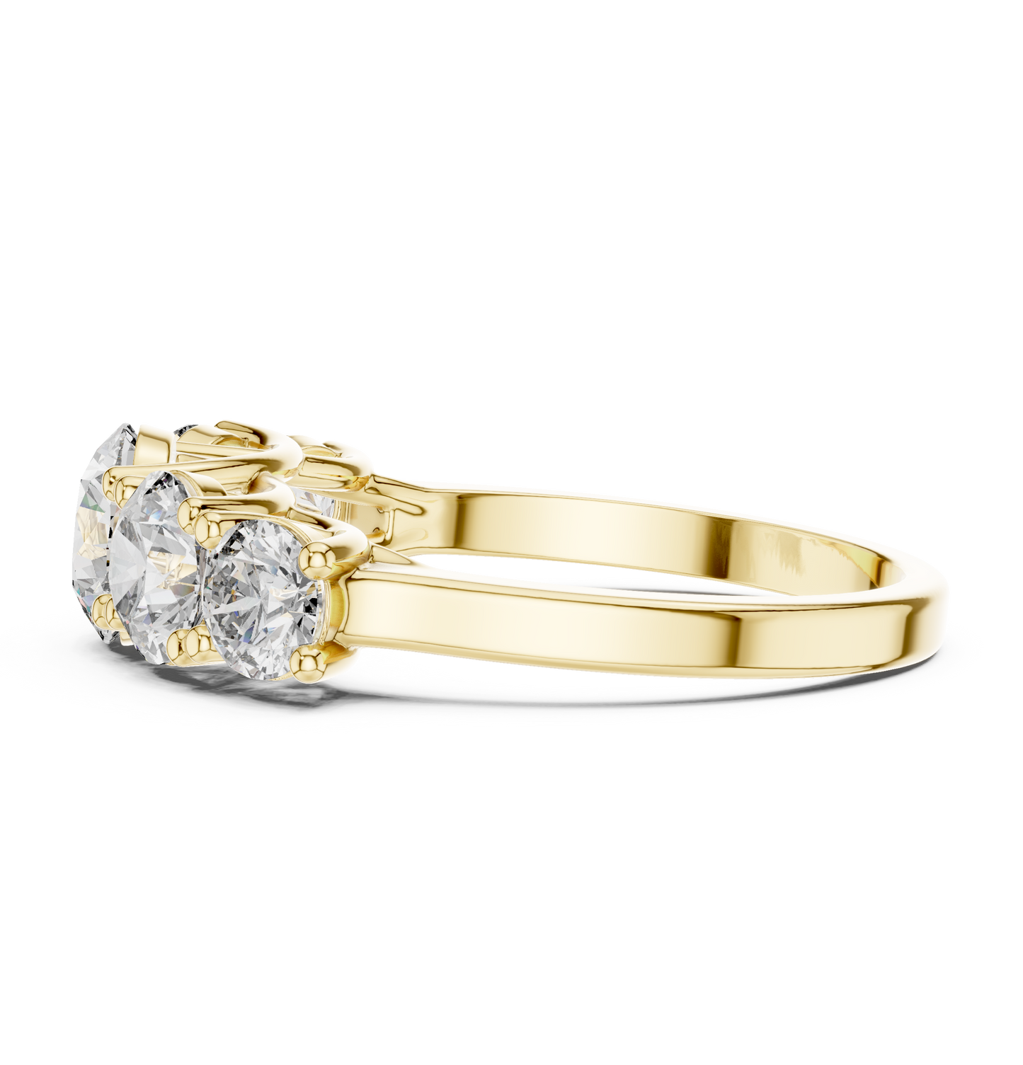 3 ct to 7 ct Diavont Five-Stone Ring