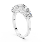 3 ct to 7 ct Diavont Five-Stone Ring