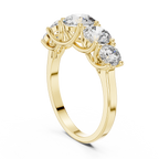 3 ct to 7 ct Diavont Five-Stone Ring
