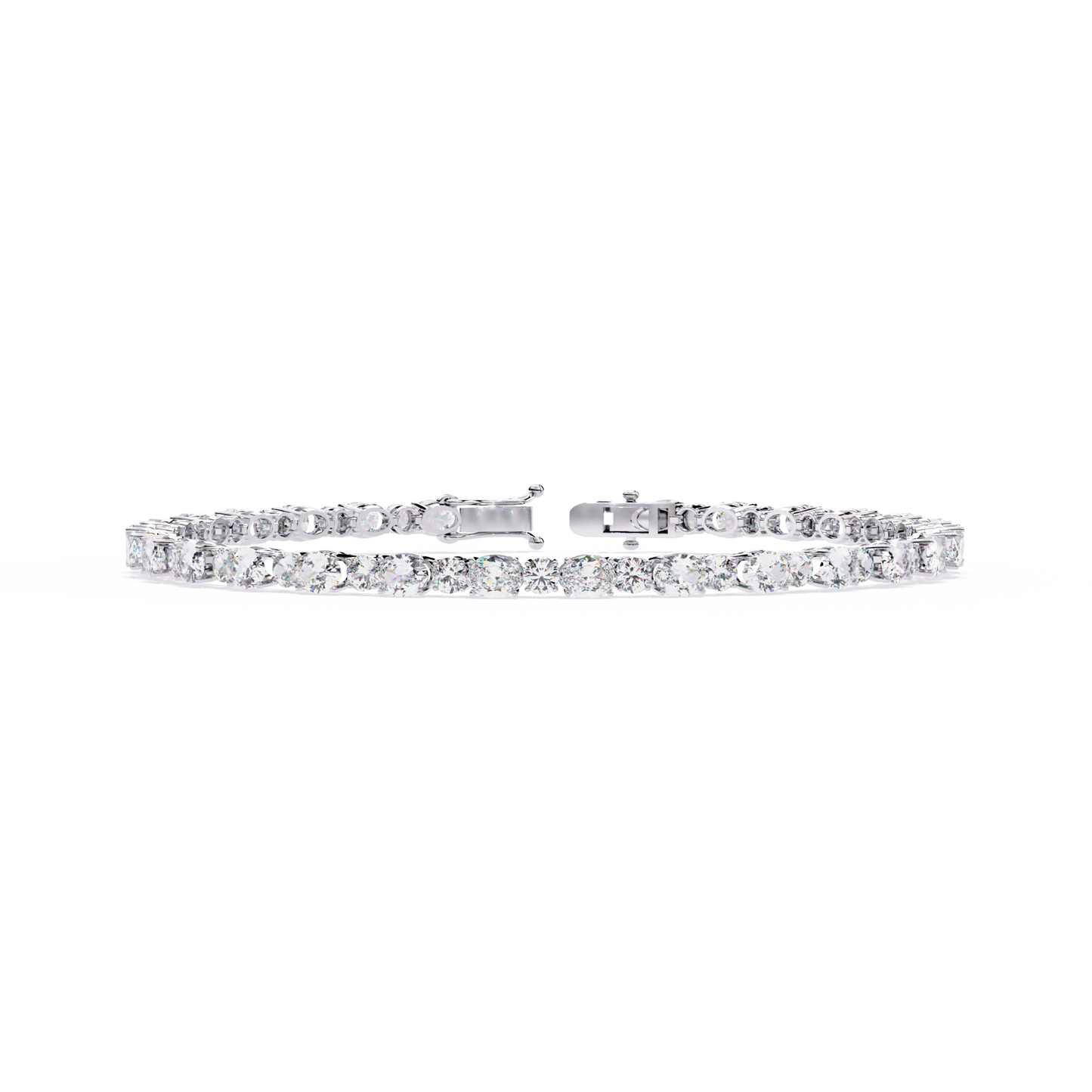 5 ct to 20 ct Diamond Tennis Bracelet in 10k Gold