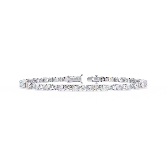 5 ct to 20 ct Diamond Tennis Bracelet in 10k Gold