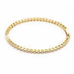 Diamond honeycomb Tennis Bracelet