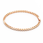 Diamond honeycomb Tennis Bracelet