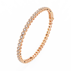Diamond honeycomb Tennis Bracelet