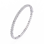 Diamond honeycomb Tennis Bracelet
