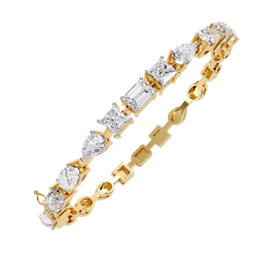 5 ct to 20 ct Forma Bracelet Gold in 10k Gold