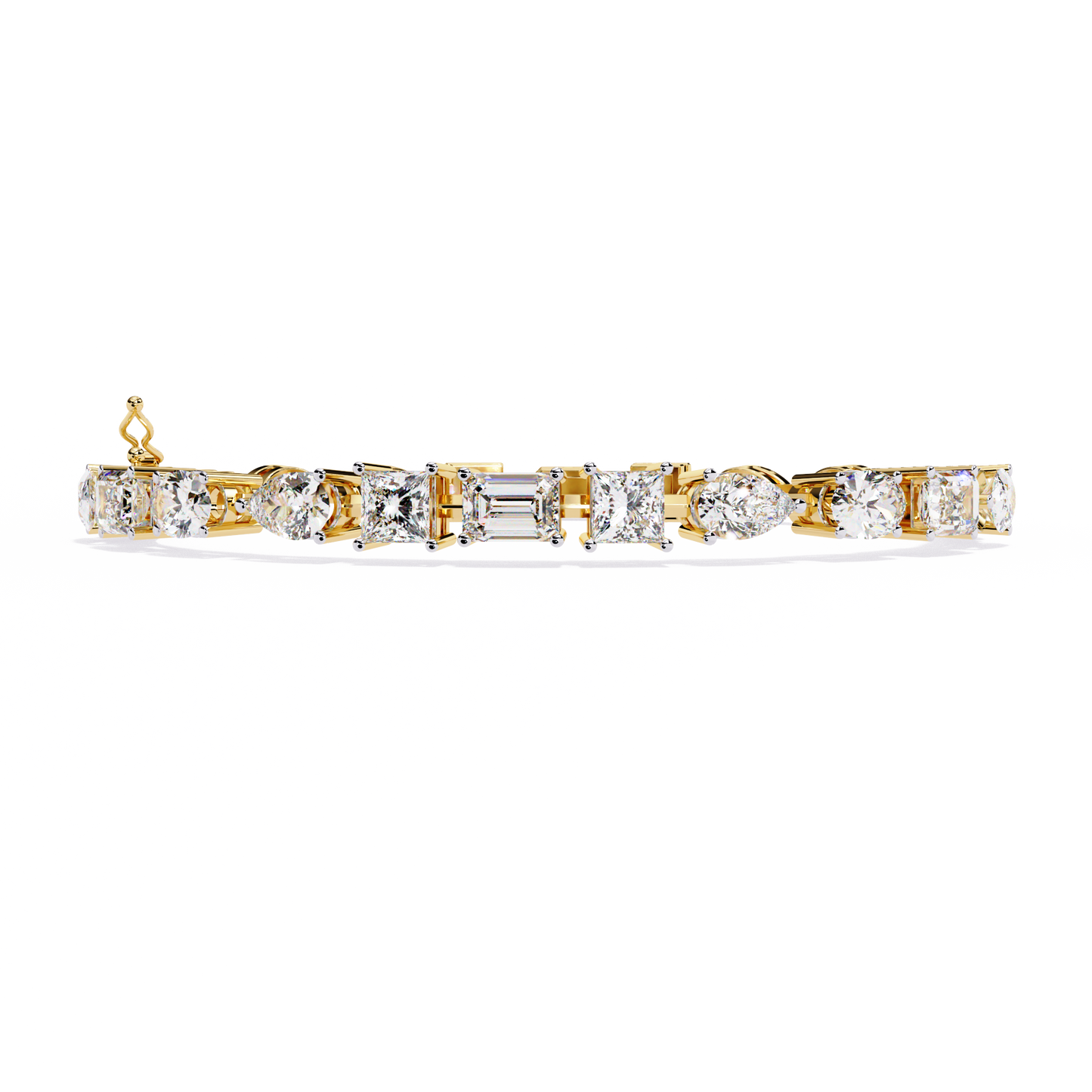 5 ct to 20 ct Forma Bracelet in 10k Gold
