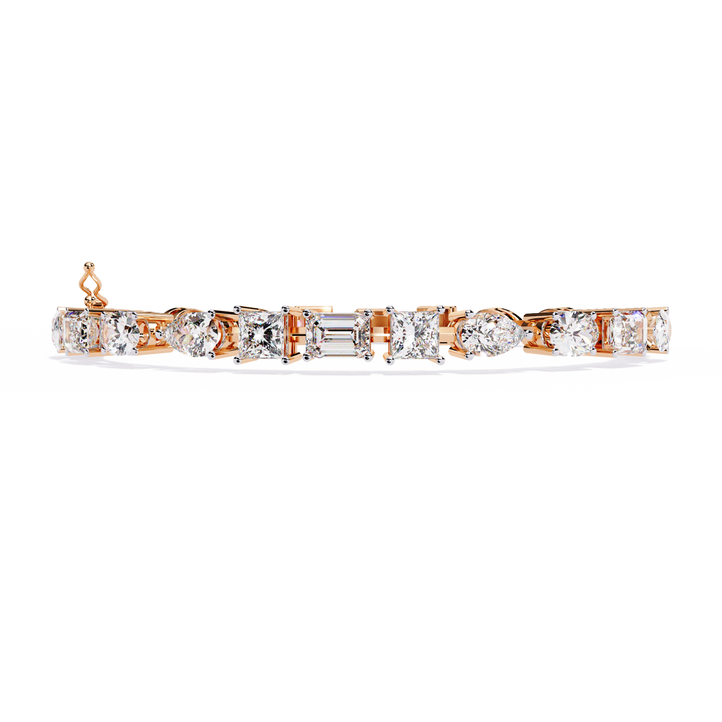 5 ct to 20 ct Forma Bracelet in 10k Gold