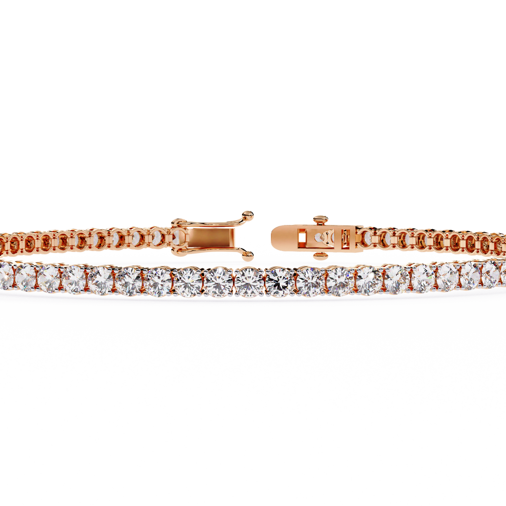 Slim Diamond Tennis Bracelet