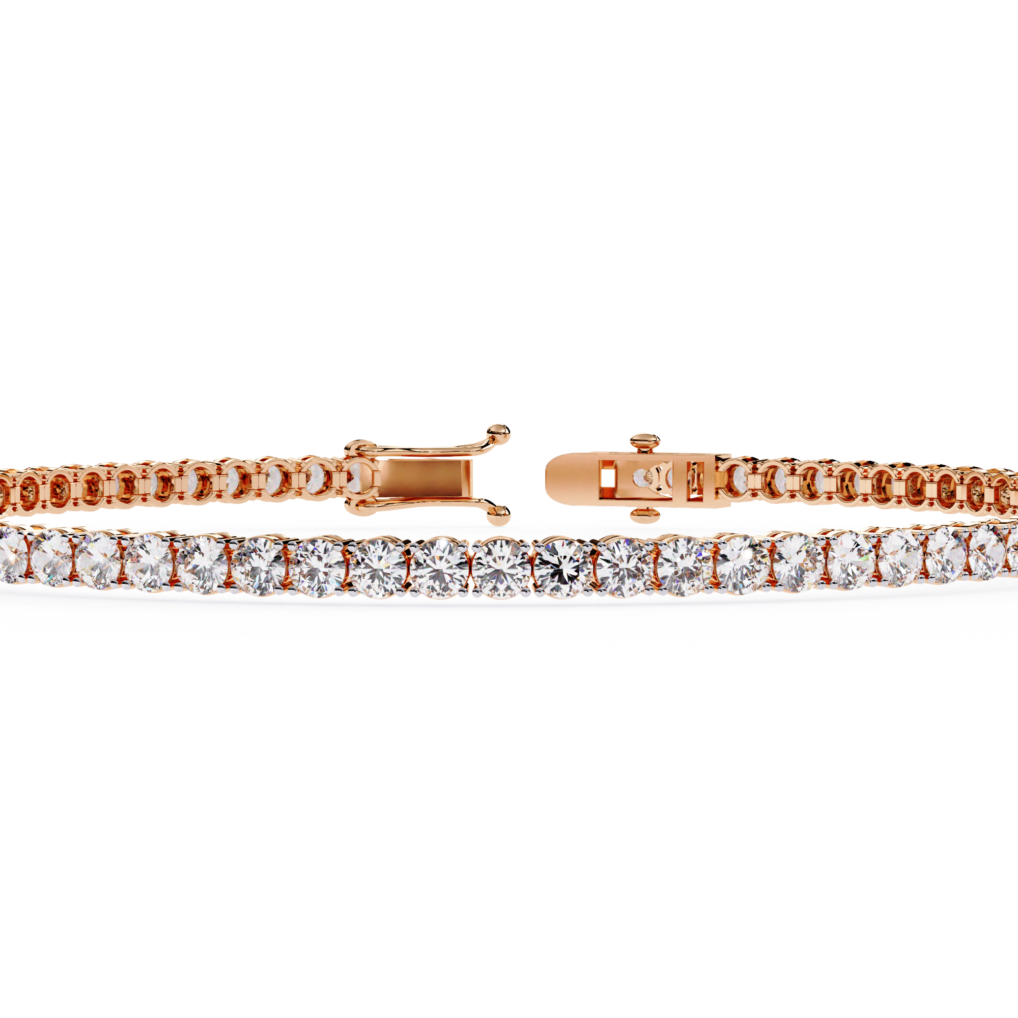Slim Diamond Tennis Bracelet
