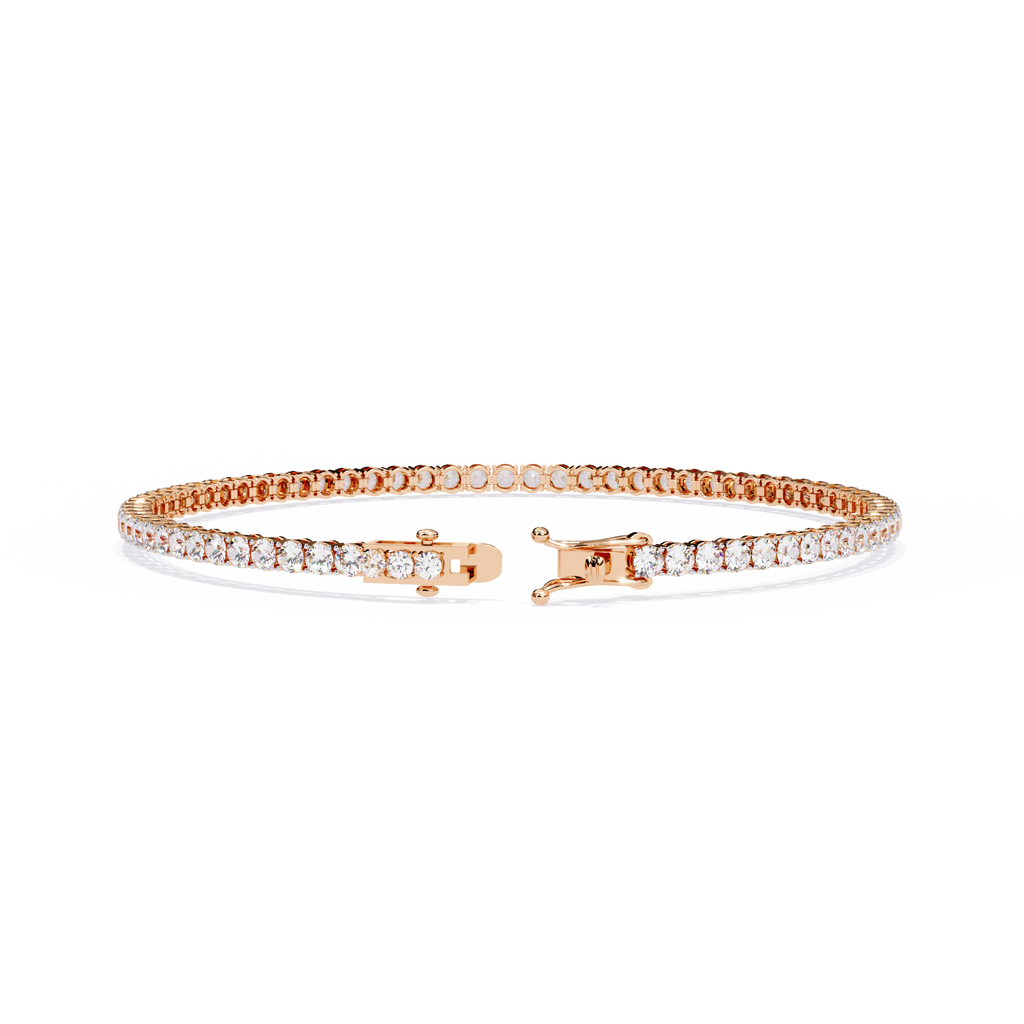 Slim Diamond Tennis Bracelet