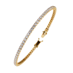 Slim Diamond Tennis Bracelet