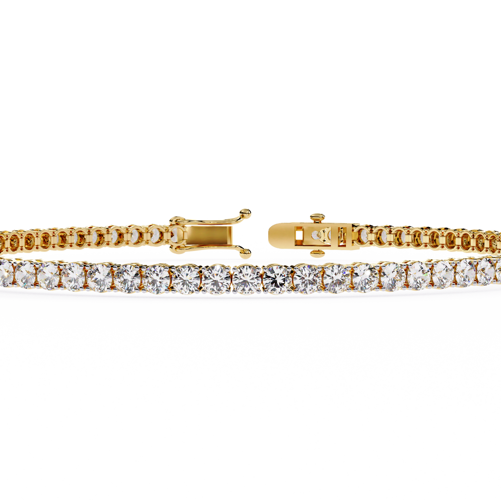 Slim Diamond Tennis Bracelet