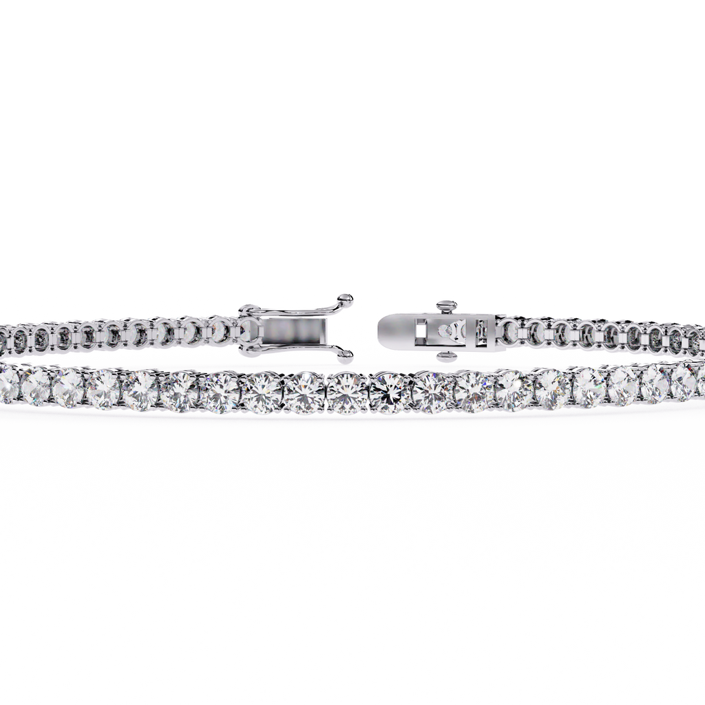 Slim Diamond Tennis Bracelet
