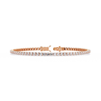 Slim Diamond Tennis Bracelet