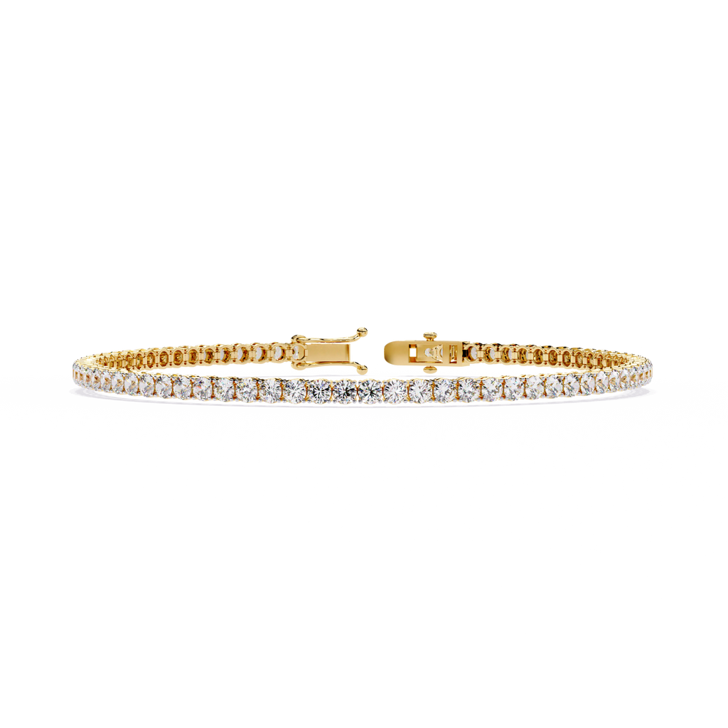 Slim Diamond Tennis Bracelet