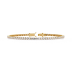 Slim Diamond Tennis Bracelet