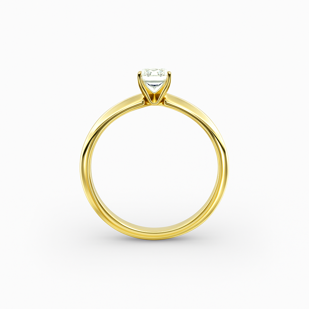 2 ct to 8 ct Solitaire Plus Oval Diamond Engagement Ring Mounting