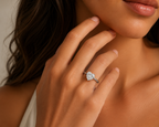 Heart Solitaire Ring