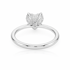 2 ct to 8 ct Diavont Heart-Cut Diamond Solitaire Engagement Ring Mounting
