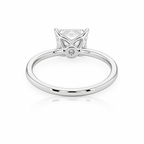 2 ct to 8 ct Diavont Princess-Cut Diamond Solitaire Engagement Ring Mounting