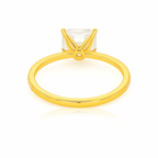 2 ct to 8 ct Diavont Princess-Cut Diamond Engagement Ring Mounting