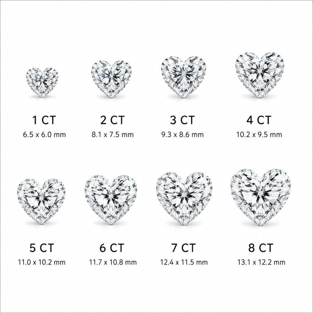 Heart Cut Diamond Pendant with Chain