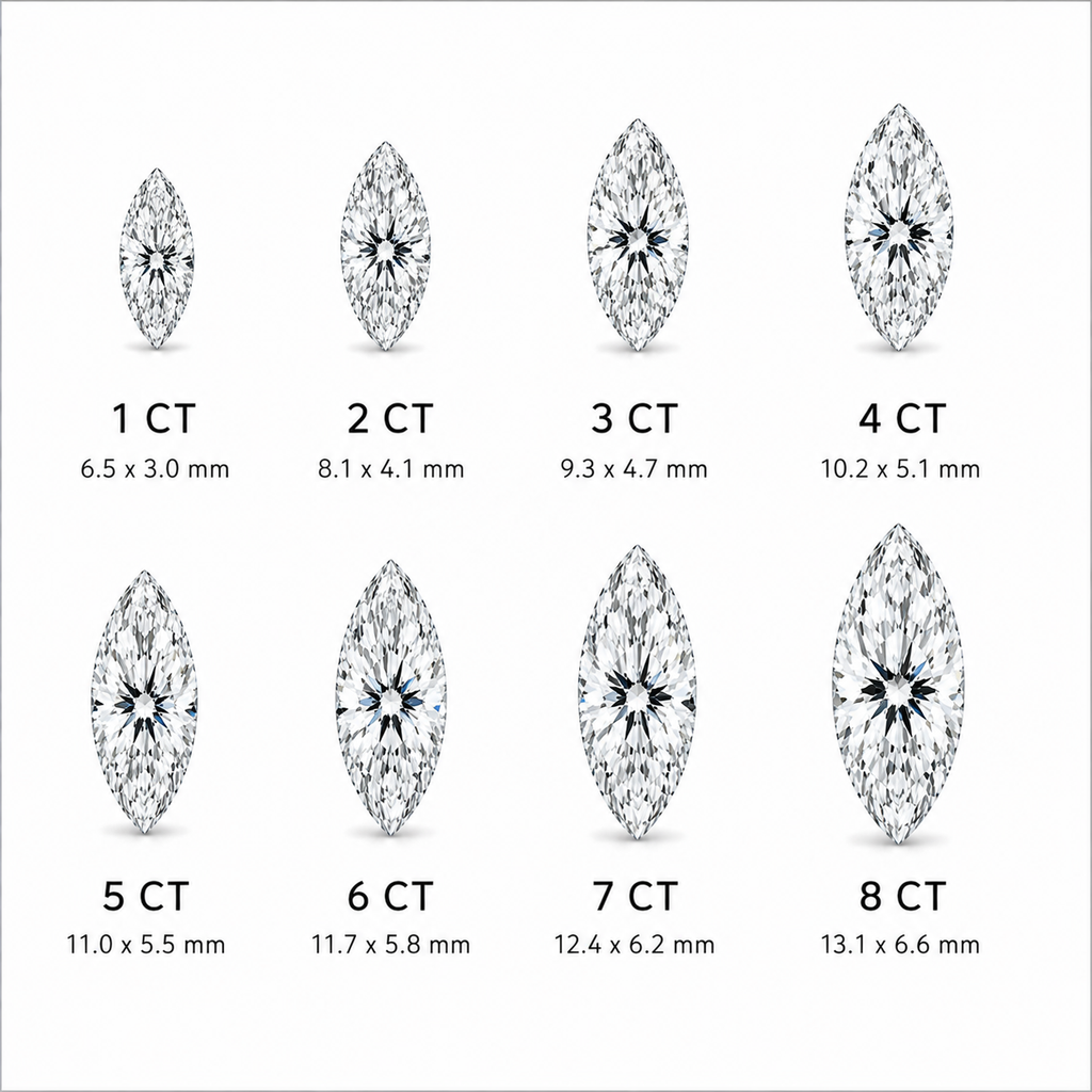Marquise Halo Ring