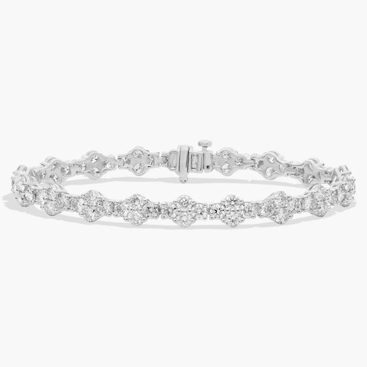 5 ct to 20 ct Radiance Tennis Bracelet in 10k Gold