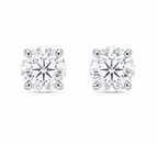 Round-Cut Diamond Solitaire Studs