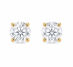 Round-Cut Diamond Solitaire Studs