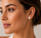 Round-Cut Diamond Solitaire Studs